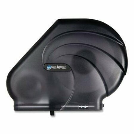 THE COLMAN GROUP San Jamar, Oceans Reserva Jumbo Tissue Dispenser W/stub, 16-3/4x5-1/2x12-1/4, Black Pearl R3090TBK